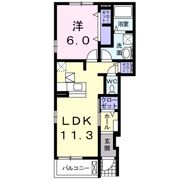 エスポワール梅ノ木 東館の間取り画像