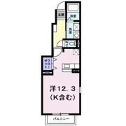 クラール曽比Bの間取り画像