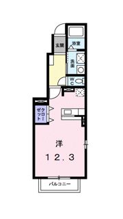 ヌーベル モリヤスの間取り画像