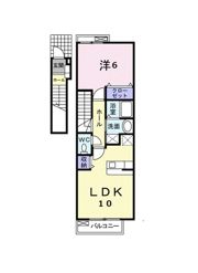 ヌーベル モリヤスの間取り画像