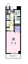 ボヌール ドゥの間取り画像