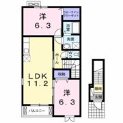 リバーサイドレジデンス Bの間取り画像