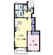 ラヴァーズ Bの間取り画像