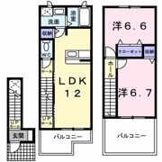 ユニメゾンH・M Ⅰの間取り画像
