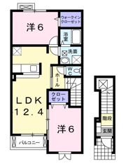 ロマンダムールの間取り画像