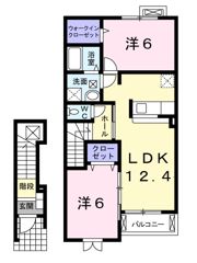 ロマンダムールの間取り画像