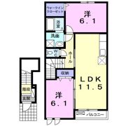 Authority K Ⅸの間取り画像
