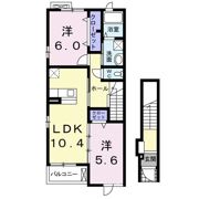 エレガンシア新郷Ⅰの間取り画像