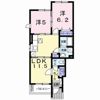 ファイン若松Bの間取り画像