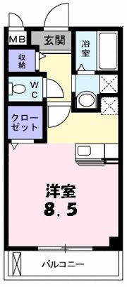 メゾン アウローラの間取り画像