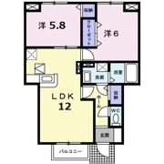 アベニュー ウエストナイン Ⅰの間取り画像