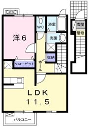 クラールTMの間取り画像