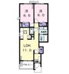 サンパティー Bの間取り画像