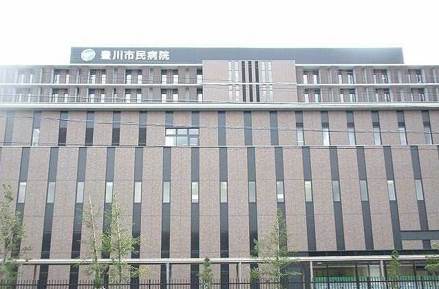 近くの豊川市民病院まで440m(徒歩6分)