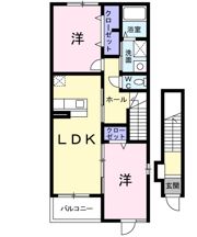 フリーデⅡの間取り画像