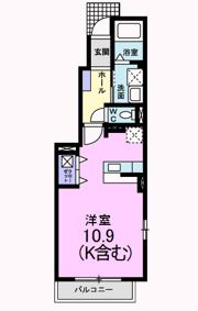 ブルースカイⅡの間取り画像