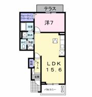 フォンテーヌ2番館の間取り画像