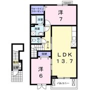 フォンテーヌ2番館の間取り画像