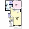 ウォーターグレイス Bの間取り画像