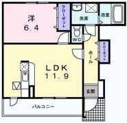 メーア ブリーゼの間取り画像