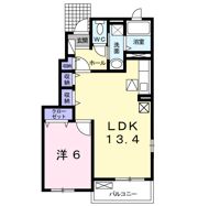 ガーデンプレイス木下の間取り画像