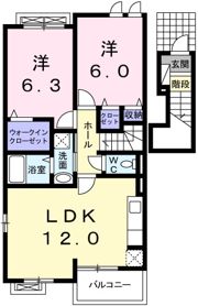 カーサフェリーチェ 壱番館の間取り画像