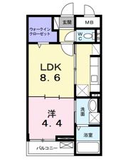 サーラ グラシオーザの間取り画像