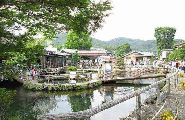 近くの忍野八海まで500m（徒歩7分）