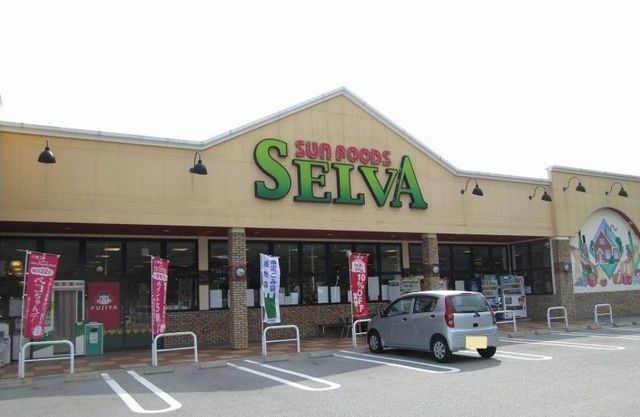 近くのセルバ忍野店まで650m（徒歩9分）