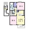 フェリス・イー Ⅱの間取り画像