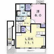 ガネーシャ Gの間取り画像