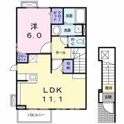 カンファー ローレルⅡの間取り画像