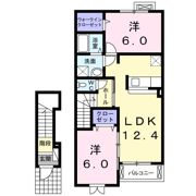 ベル・ボニートAの間取り画像