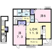 未来 Ⅱの間取り画像