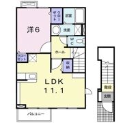 シェーネ ブリーゼHの間取り画像