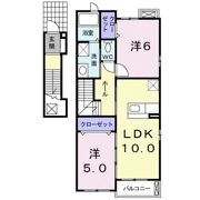 ルイシャトレ花見の間取り画像