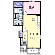エスポワールBの間取り画像
