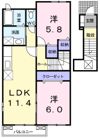 カルトナージュの間取り画像