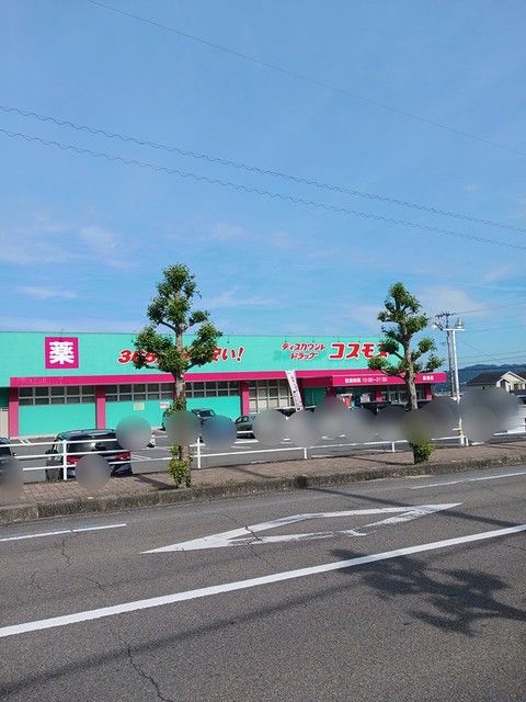 近くのコスモス篠場店まで170m（徒歩3分）