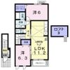 アーバングレイスの間取り画像