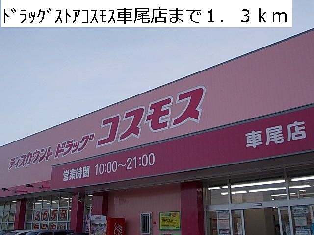 近くのコスモス車尾店まで1,300m（徒歩17分）