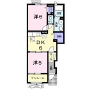 アベンチィーノ Ⅱの間取り画像