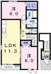 グリーン ワールドⅡの間取り画像