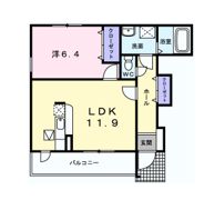 グリーン コート 杉Ⅲの間取り画像
