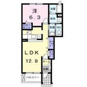 ランドマーク 2011 Aの間取り画像