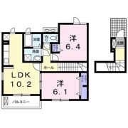 ベルクⅡの間取り画像