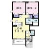 プロヴァンスⅡ号館の間取り画像