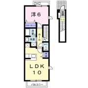 ヴィラBの間取り画像