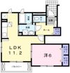 舞子坂ヒルズの間取り画像