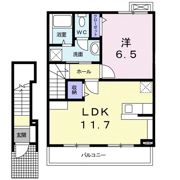 オランジュの間取り画像